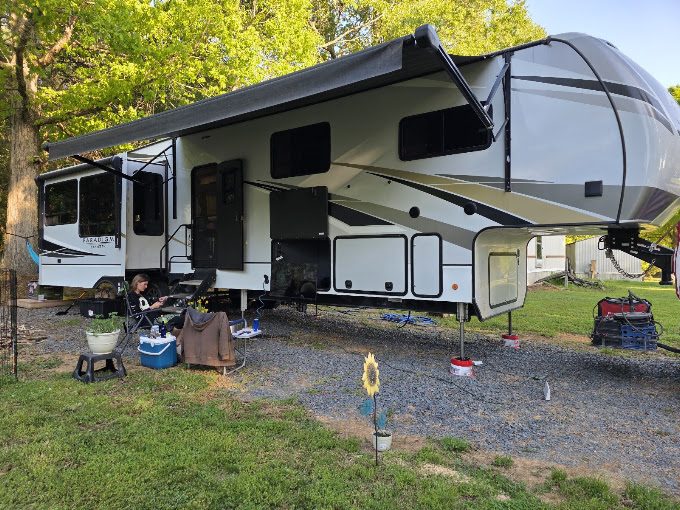 Camper Set Up